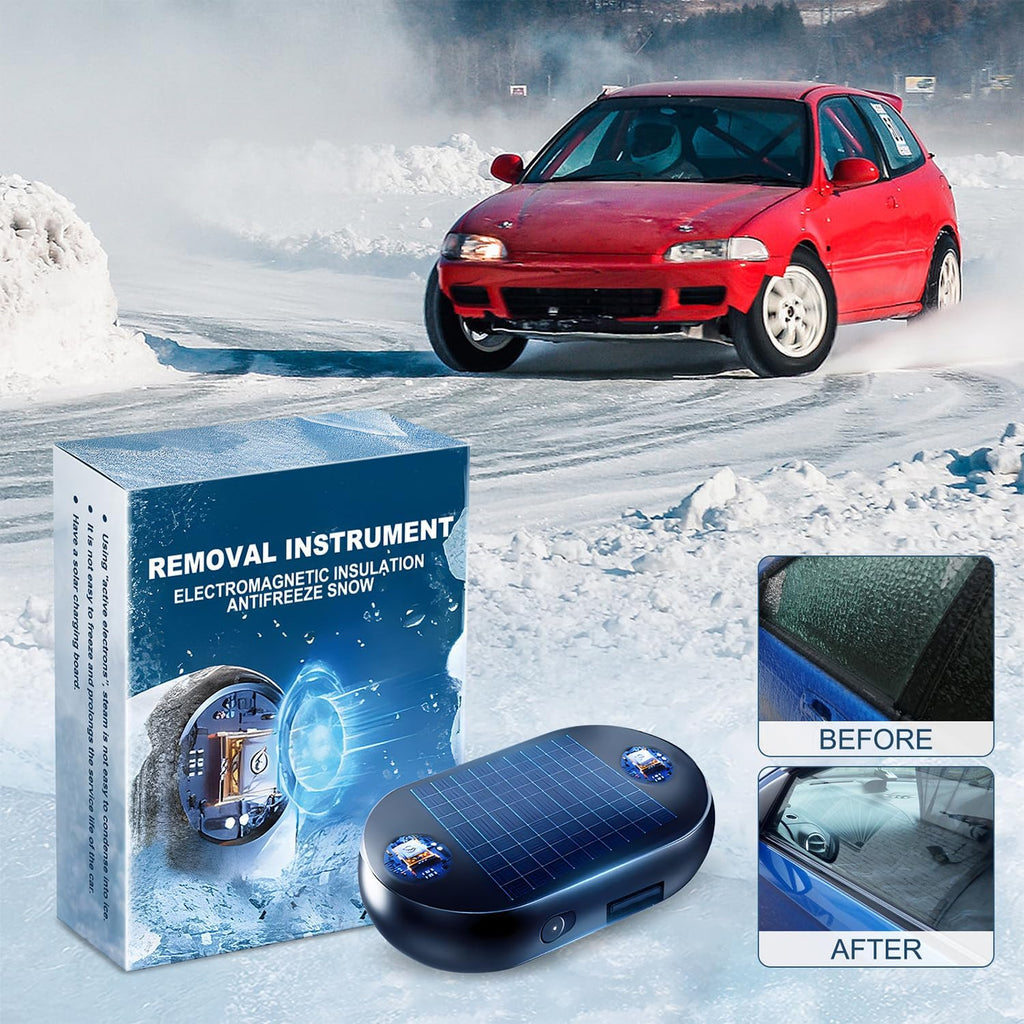 Electromagnetic Anti-Freezing Device ~ Enjoy a clear windshield every winter morning.
