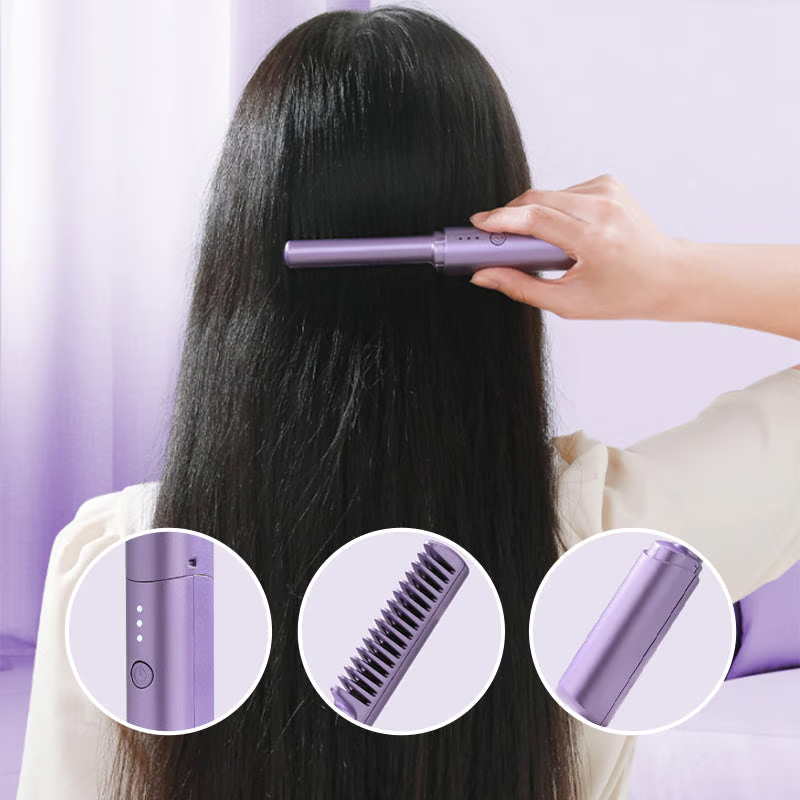 Ceramic Hairdressing Comb / Smooth, frizz-free hair anytime, anywhere.