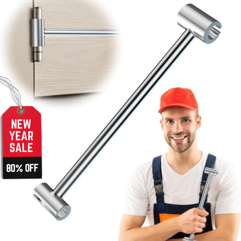 Door Hinge Adjustment Tool ~ Fix sagging and squeaky doors in seconds.