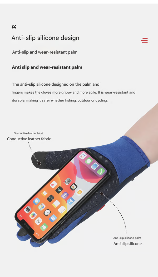 Thermal Winter Gloves ~ All-day warmth without the bulk.