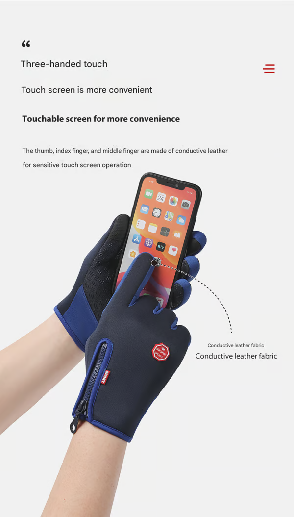 Thermal Winter Gloves ~ All-day warmth without the bulk.