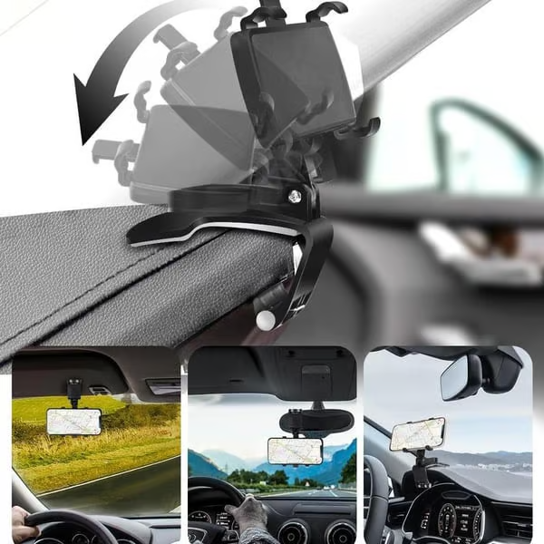 Multifunctional Car Dashboard Phone Holder ~ The Last Phone Mount You’ll Ever Need.