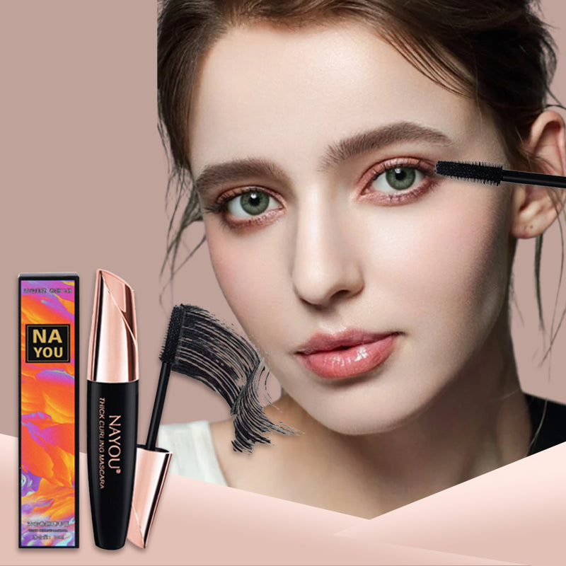 2026 New✨-Lash-Lengthening Extension Thick Curly Black Mascara