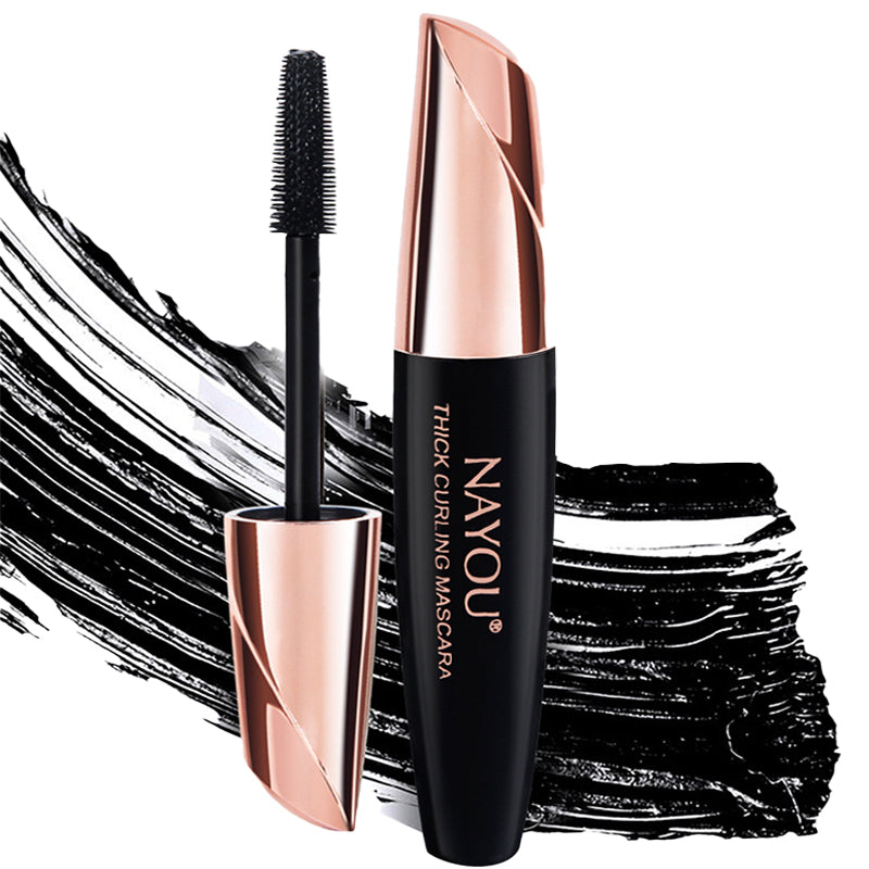 2026 New✨-Lash-Lengthening Extension Thick Curly Black Mascara