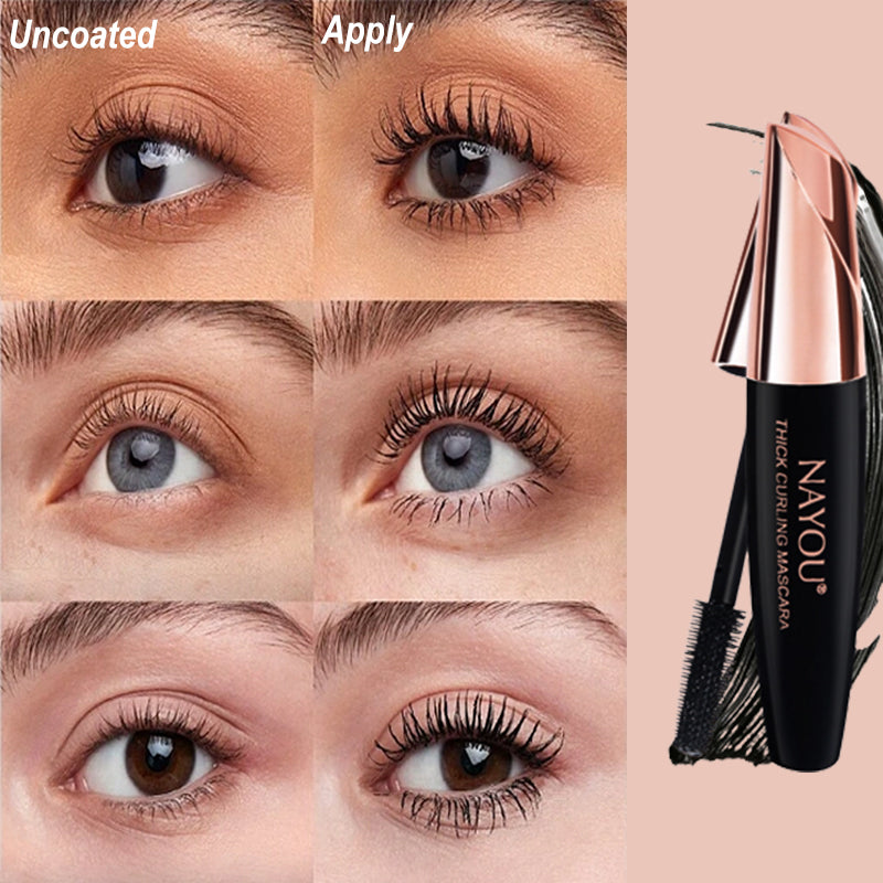 2026 New✨-Lash-Lengthening Extension Thick Curly Black Mascara